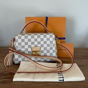 NEW Louis Vuitton Croisette in Damier Azure